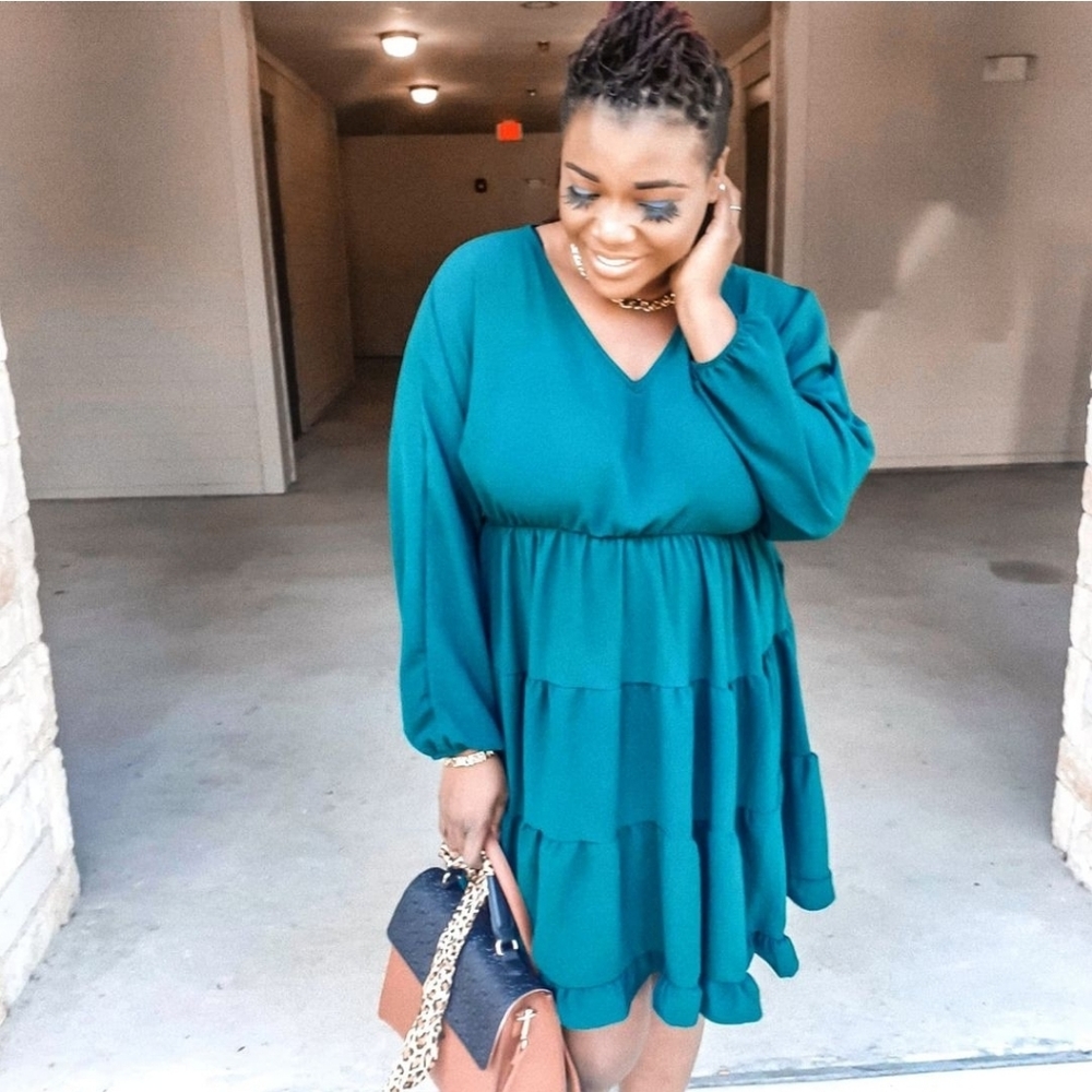 Tiered into you dress
